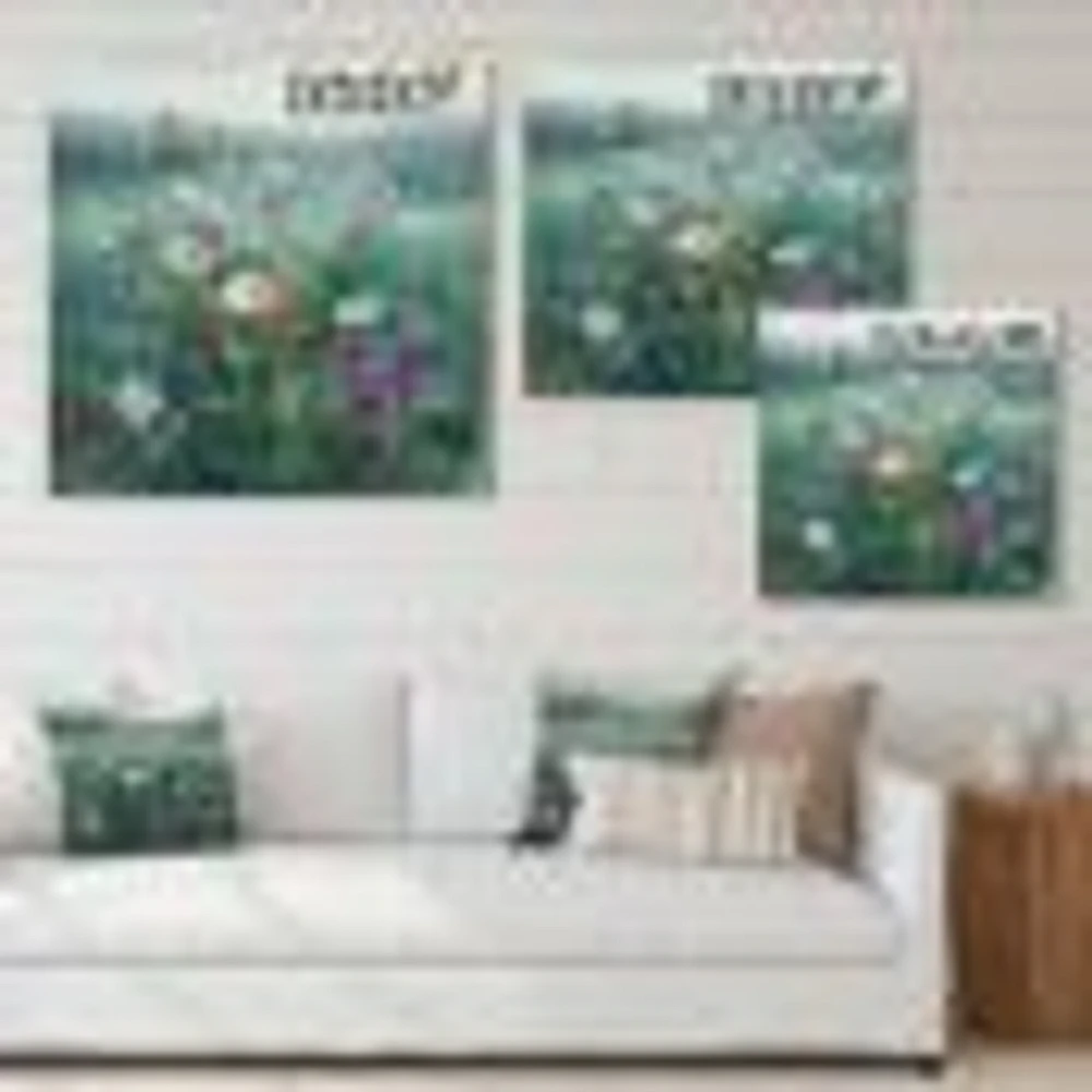 Flower Field  Wall Art