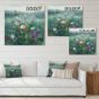 Flower Field  Wall Art