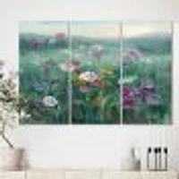 Flower Field  Canvas Wall Art