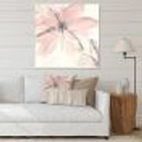 Pink Shabby Floral II  Canvas Artwork