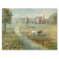 Toile « Tranquil Country Field