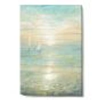 Sunrise Boat I  Canvas Wall Art