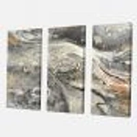 Fire and Ice Minerals I  Canvas Wall Art