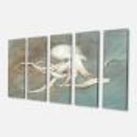 Octopus Treasures from the Sea  Canvas Wall Art