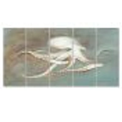 Octopus Treasures from the Sea  Canvas Wall Art