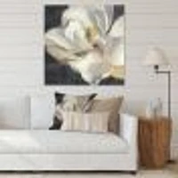 Vivid White Magnolia IV  Canvas Wall Art