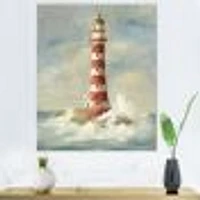 Ocean Lighthouse  Wall Art