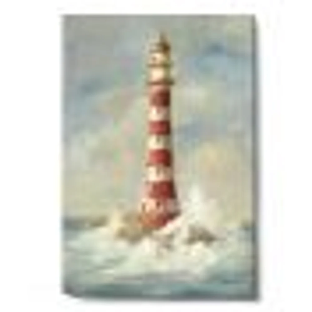 Ocean Lighthouse  Wall Art