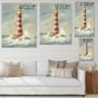 Ocean Lighthouse  Wall Art