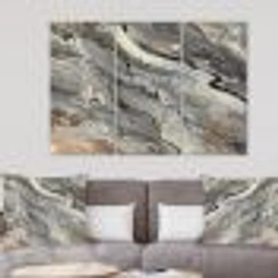 Fire and Ice Minerals V  Canvas Wall Art