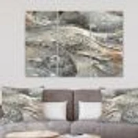 Fire and Ice Minerals VI  Canvas Wall Art