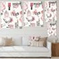 Glam Chic Accents Pattern I  Canvas Wall Art