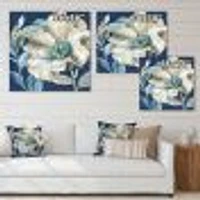 Indigold Watercolor Flower I  Wall Art