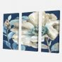 Indigold Watercolor Flower I  Canvas Wall Art