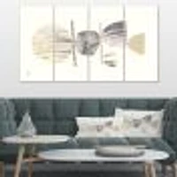 Geometric Balance Neutral II Canvas Wall Art