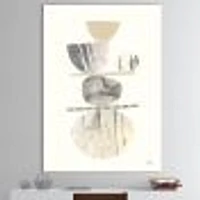 BalanceAbstract Neutral II Wall Art