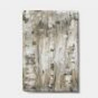 The Modern Grey Forest Wall Art