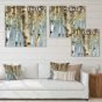 White Birch Forest II  Canvas Wall Art