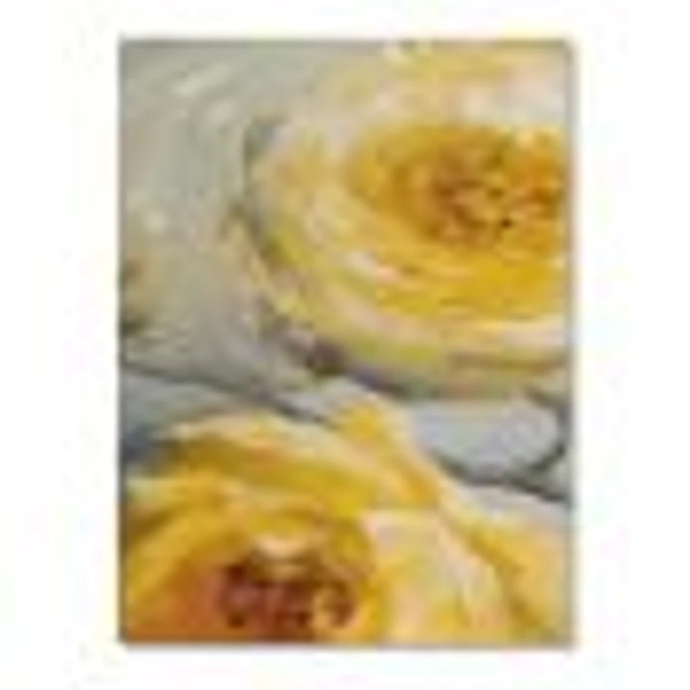 Sunshine Yellow Flower III  Wall Art