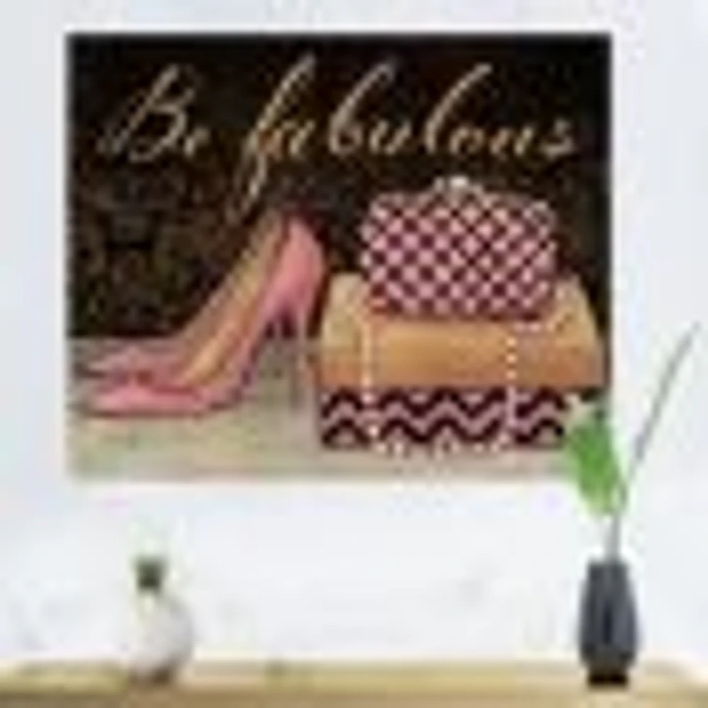 Gold Fabulous Life Style III  FrenchWall Art