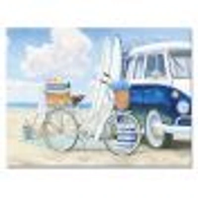 RW Beach Time I  Canvas Wall Art