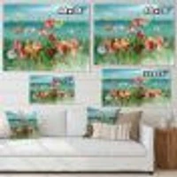 Toile « RW Coastal Poppies »