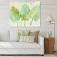 Tropical Trio  Canvas Wall Art