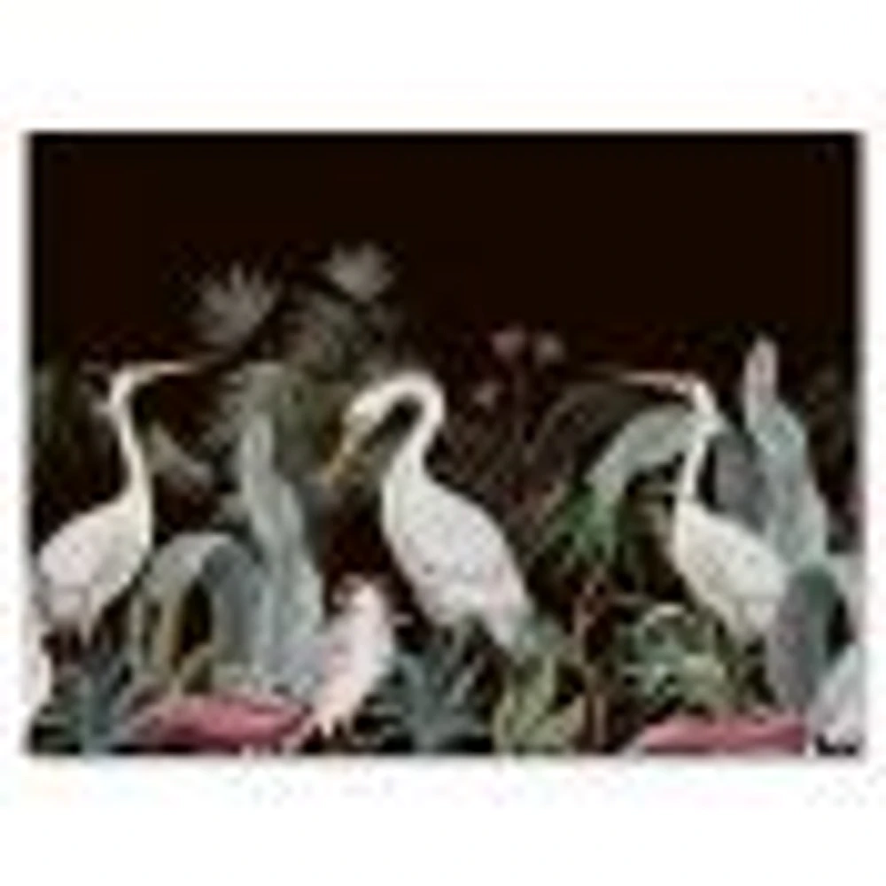 Chinoiserie with Birds and Peonies III  Wall Art