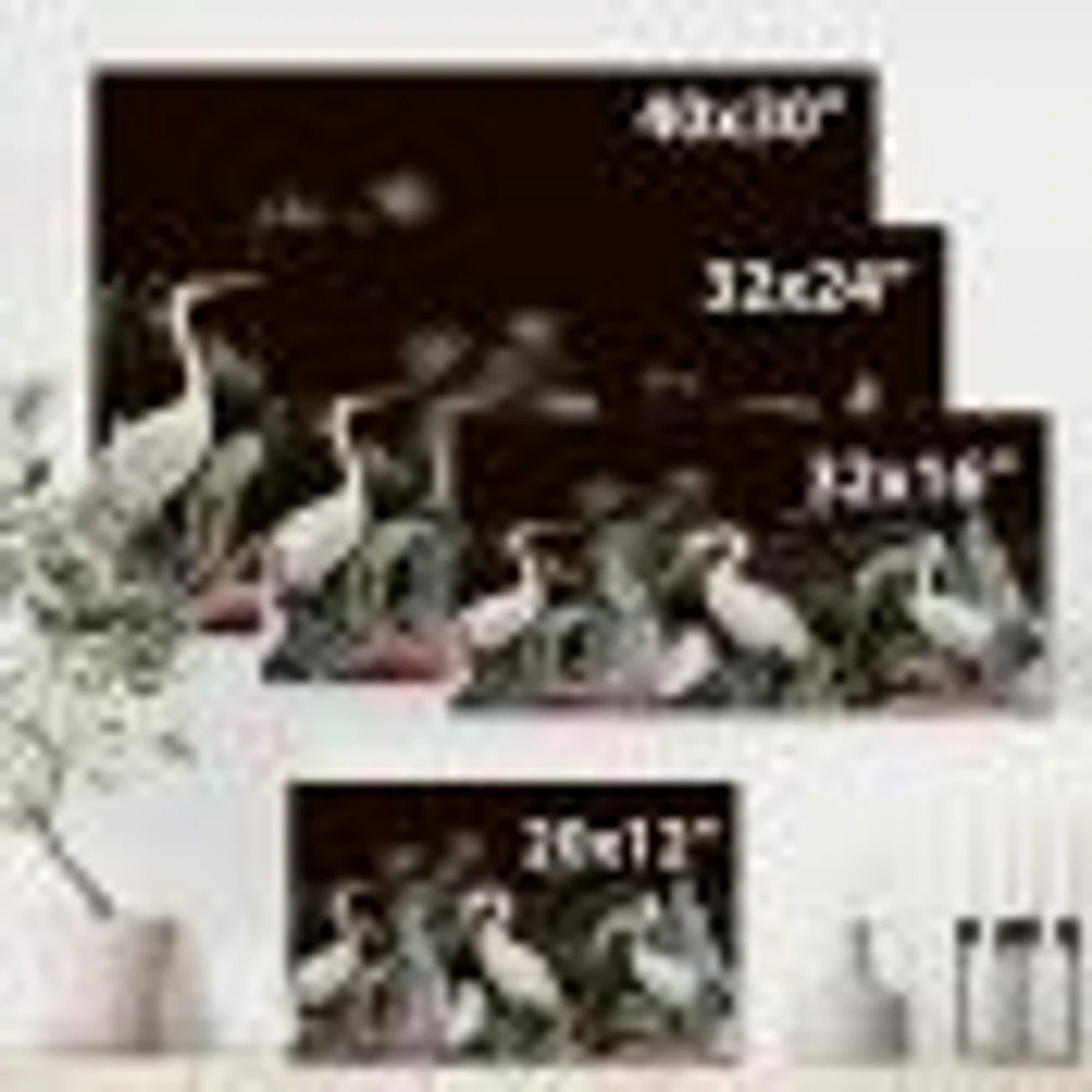 Chinoiserie with Birds and Peonies III  Wall Art