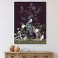 Chinoiserie with Birds and Peonies V  Wall Art