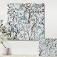 Chinoiserie with Birds and Peonies X  Wall Art