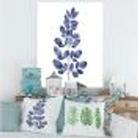 Navy Blue Eucalyptus II  Wall Art