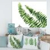 Toile « Fern Leaves Detail I