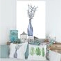 Bunch of Blue Willow Twigs II  Wall Art