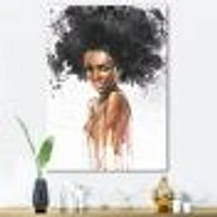 Portrait of African American Woman VII  Wall Art