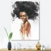 Portrait of African American Woman VII  Wall Art