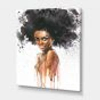 Portrait of African American Woman VII  Wall Art