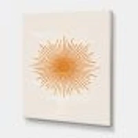 Orange Sun Print II  Wall Art