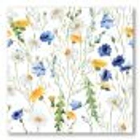 Toile « WildFlowers Chamomile and Clover Bell II