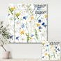 Toile « WildFlowers Chamomile and Clover Bell II