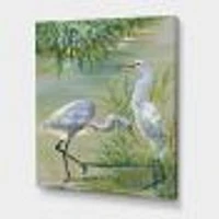 Toile « Heron Birds I »