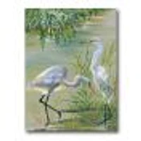 Toile « Heron Birds I »