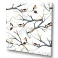 Little Birds on The Tree Branches I  Wall Art