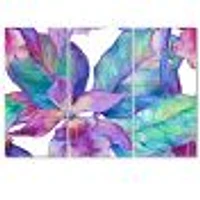 Orchid Seamless Pattern 3 Canvas Wall Art Print