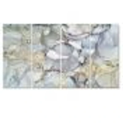 Grey Tender and Dreamy Wallpaper VII Canvas Wall Art Print Panels