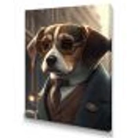 Mafia Beagle I Wall Art