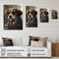 Mafia Beagle I Wall Art