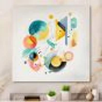 Multi-Color Circular Abstract I Wall Art