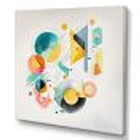 Multi-Color Circular Abstract I Wall Art