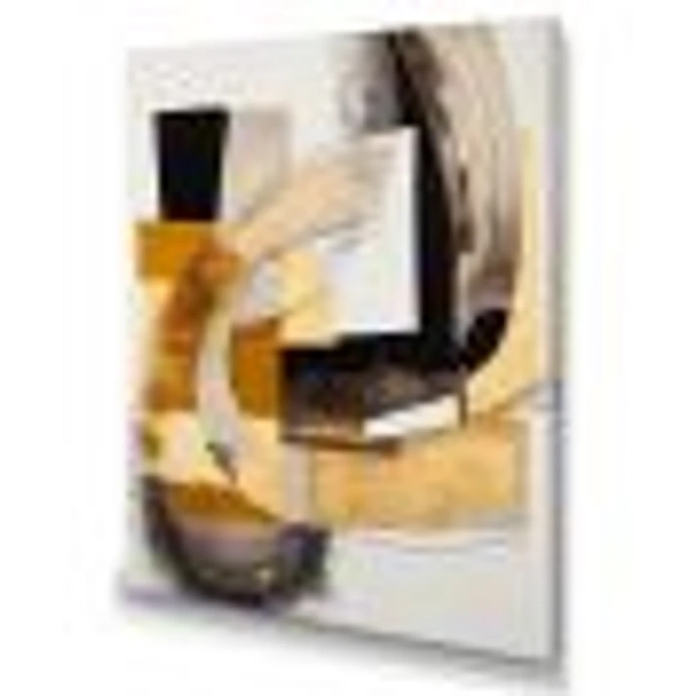 Glam Art Deco Abstract IV Wall